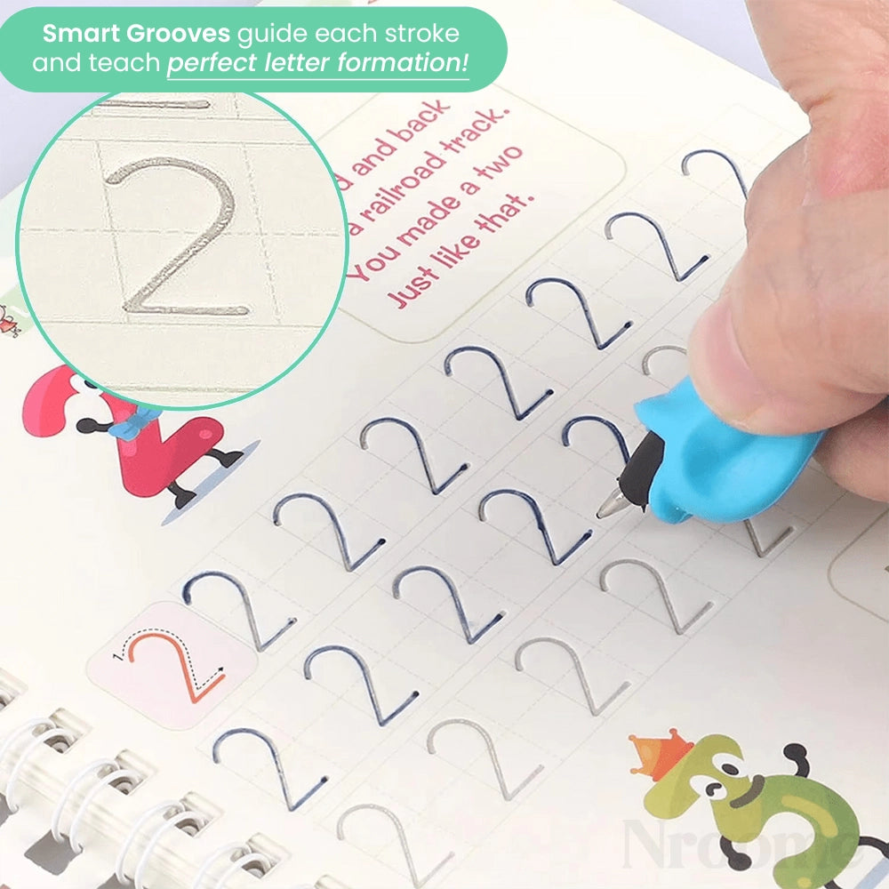 Nroome Trace Magic™ | Turn Writing Practice From Tears to Cheers!