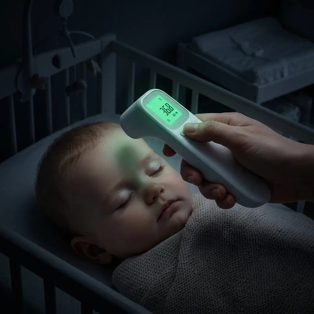Hushtemp | Infrared Forehead Thermometer for Baby & Kids